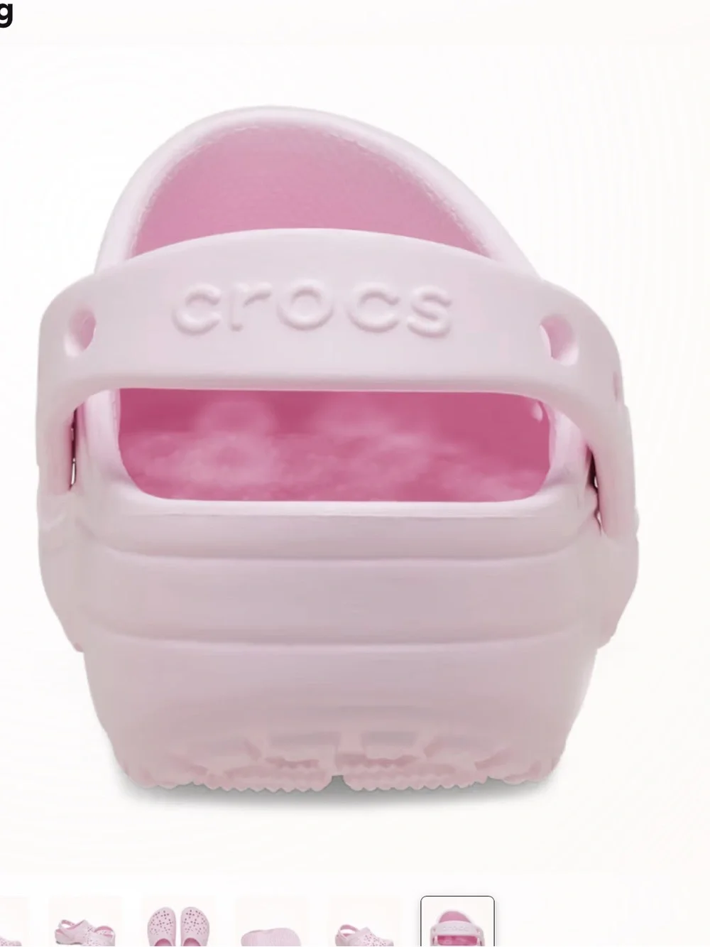 CROCS Kids Classic Clog Floral Cut Out